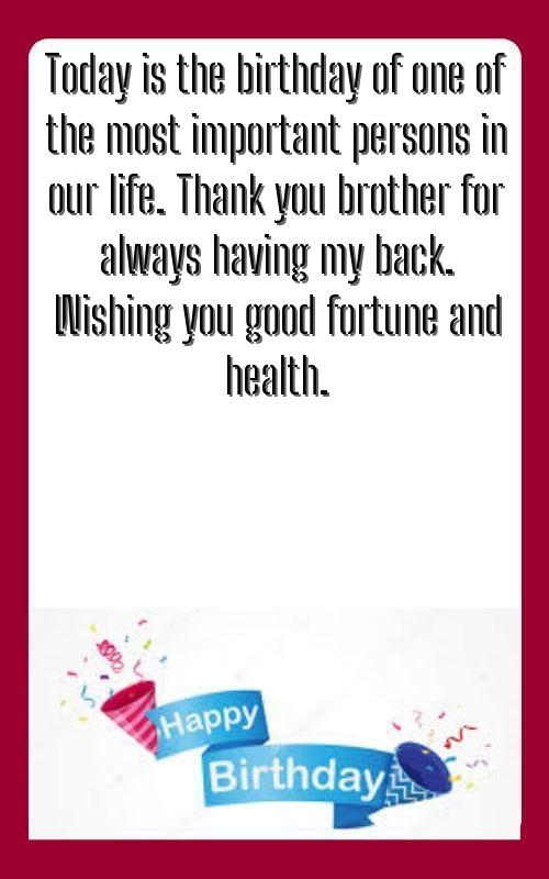 happy birthday brother quotes in hindi